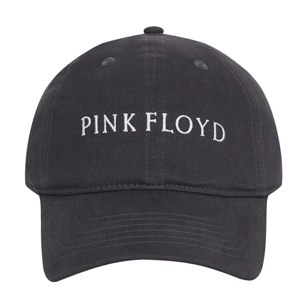 Pink Floyd Embroidered Logo Cap / Gray